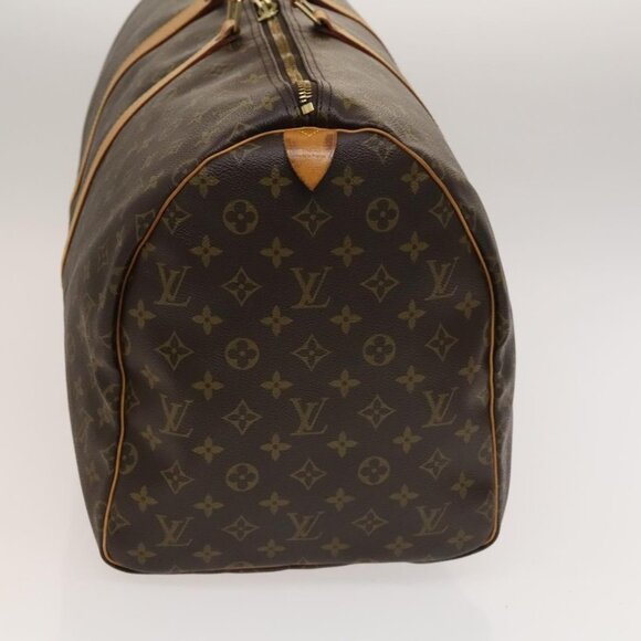 LOUIS VUITTON Monogram Keepall 55 Boston Bag M41424 LV Auth 132737 - Picture 5 of 16